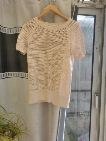 Haut Gap en coton couleur ficelle t S/M