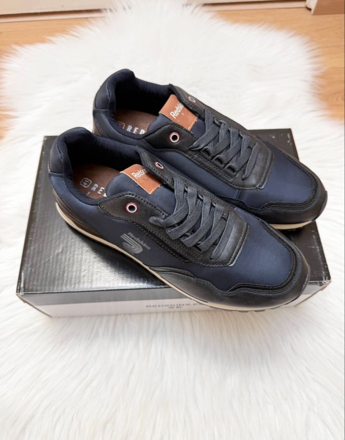 Baskets Redskins – Taille 41 – bleu marine/noir – Neuf avec boîte - photo numéro 2