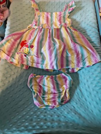Magnifique robe gonflante fille