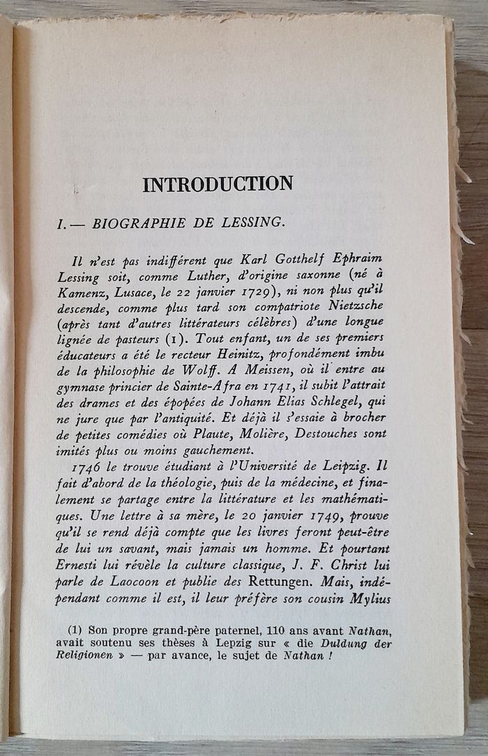 Lessing Nathan le sage ( nathan der weise) collection bilingue - photo numéro 6