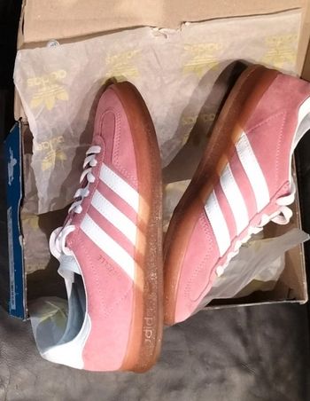 Baskets "Adidas" Gazelle couleur vieux rose