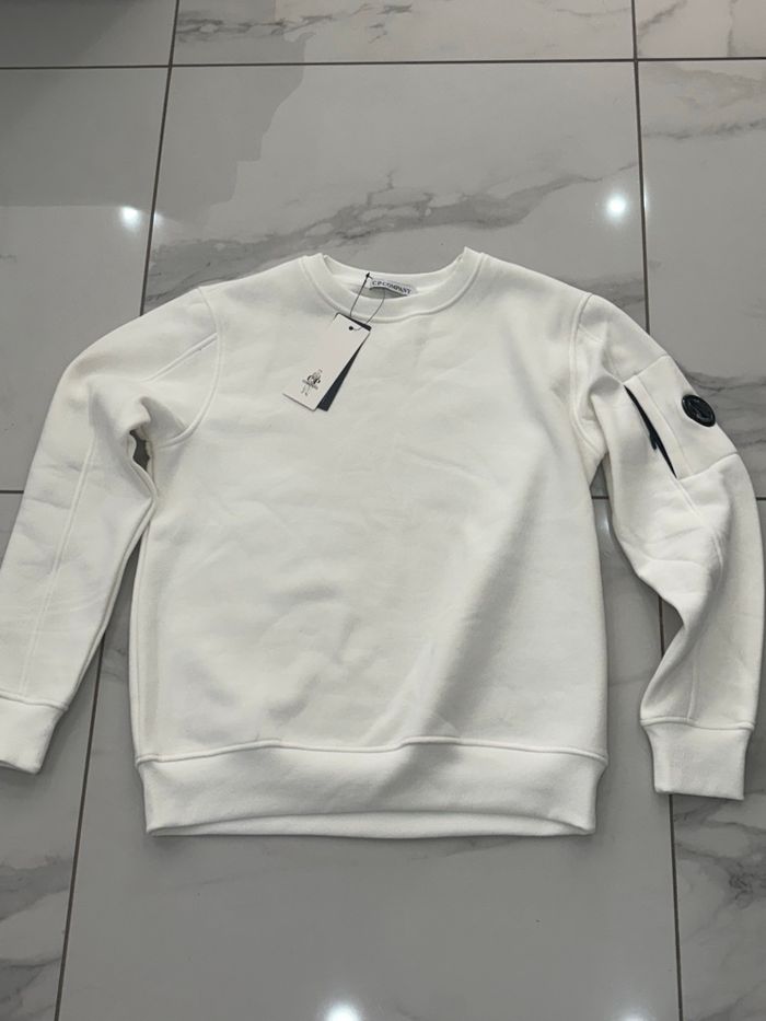 Pull CP Company blanc