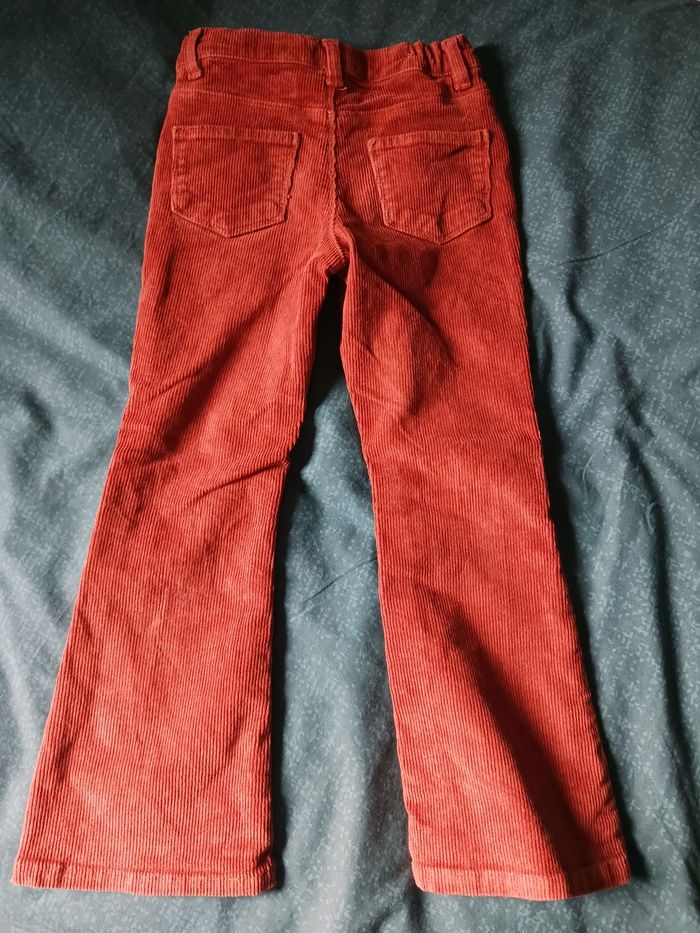 Pantalon marron velours - photo numéro 4