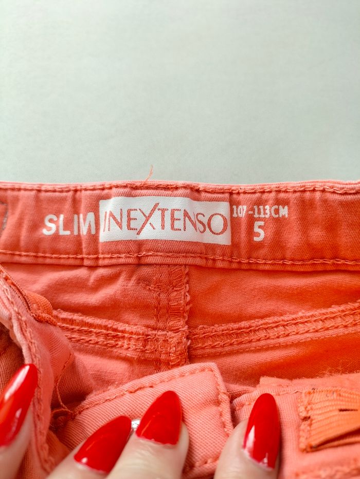 🩷 Jeans slim rose corail - 5 ans - In extenso 🩷 - photo numéro 5