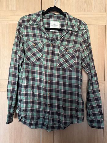 Chemise à carreaux et clous H&M t.40