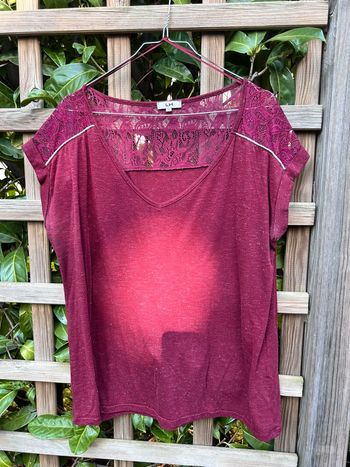 T-shirt violine
