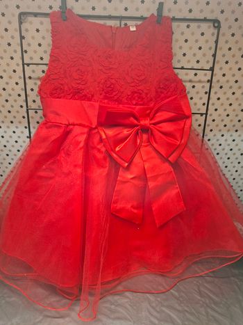 Robe rouge taille 90  de soirée, cérémonie ou fête