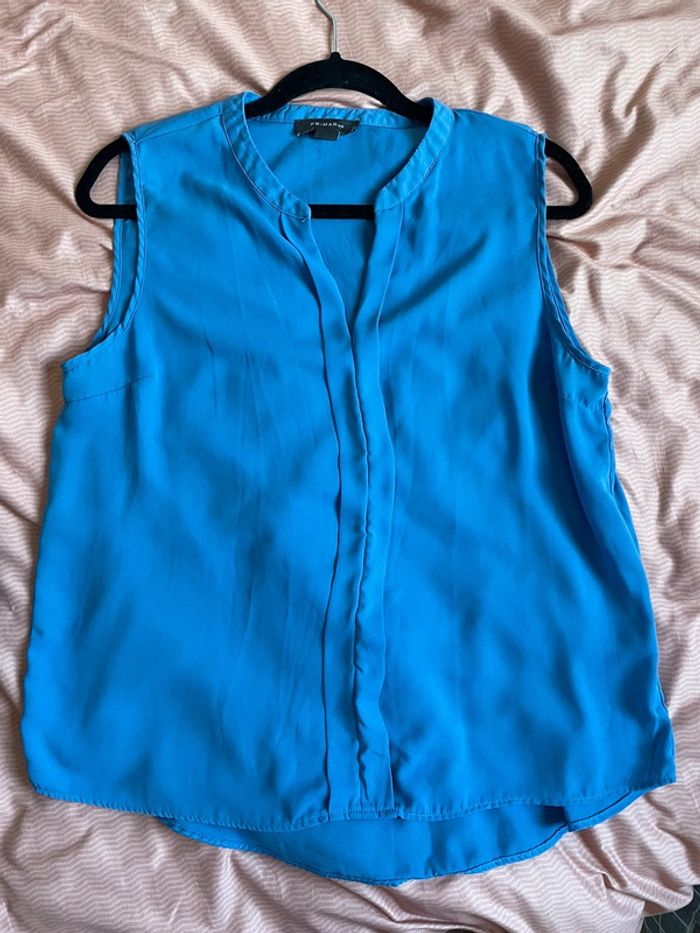 Chemisier bleu