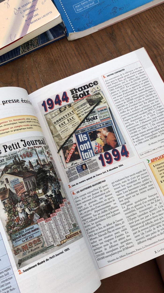 Livre scolaire histoire géo 1ère bac pro - photo numéro 3