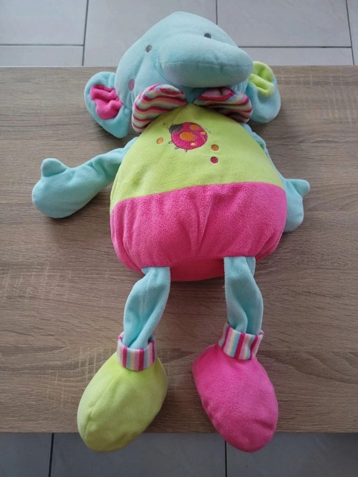 Lot de 2 peluches animaux - photo numéro 2