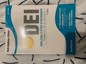 Livre DEI toutes les UE du S1