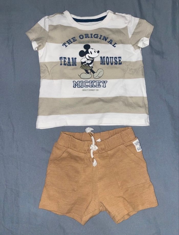 Ensemble 1 tee shirt / 2 short - photo numéro 2