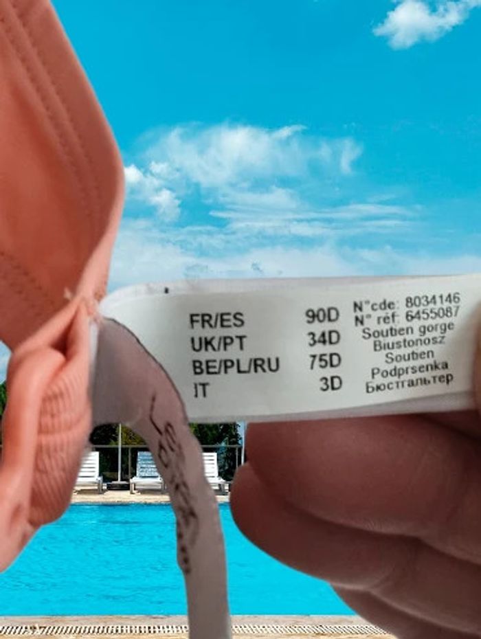 Soutien gorge de bain 90D - photo numéro 6