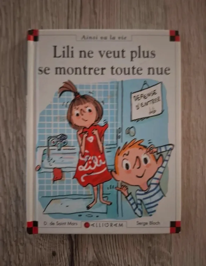 Livre Max et Lili ne veut plus se montrer toute nue