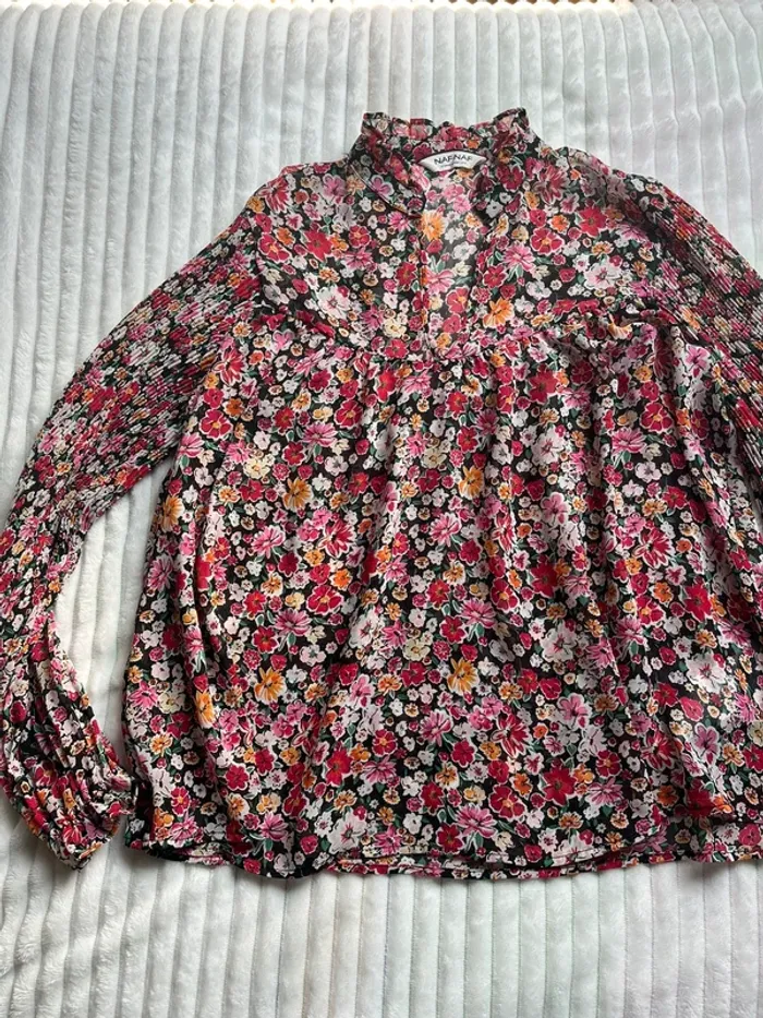 Blouse fleurie naf naf
