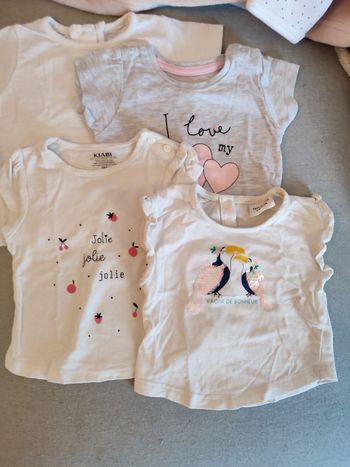 Lot de 4 t-shirts