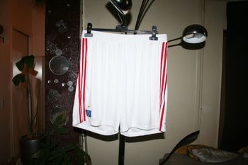 🌸Short blanc Hamburg  Taille XL / 46 "Adidas" Neuf 🌸
