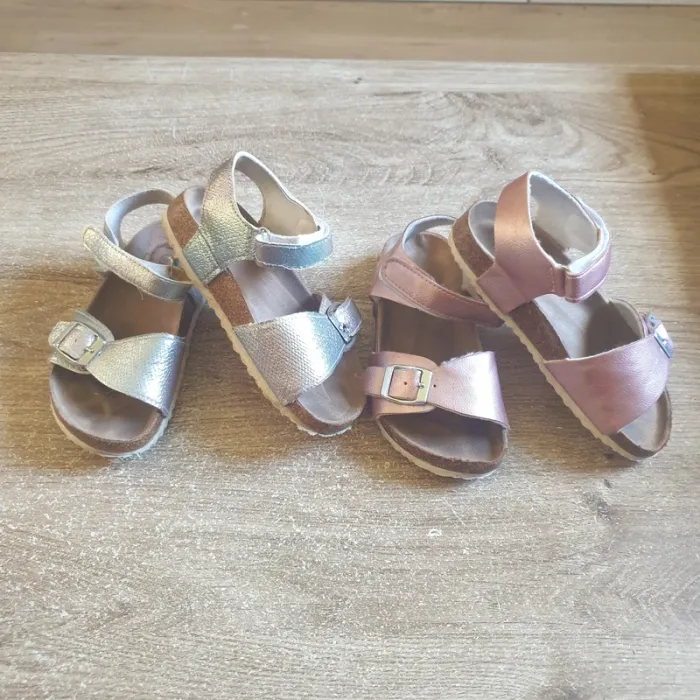 🩷 Lot de 2 paires de sandales pointure 28/29 #emyfleury_pointure29fille