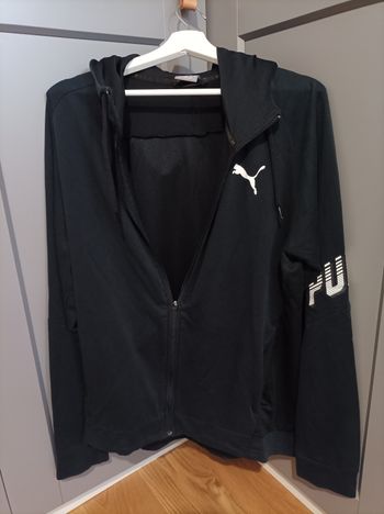 Sweat a capuche zippé puma taille  L