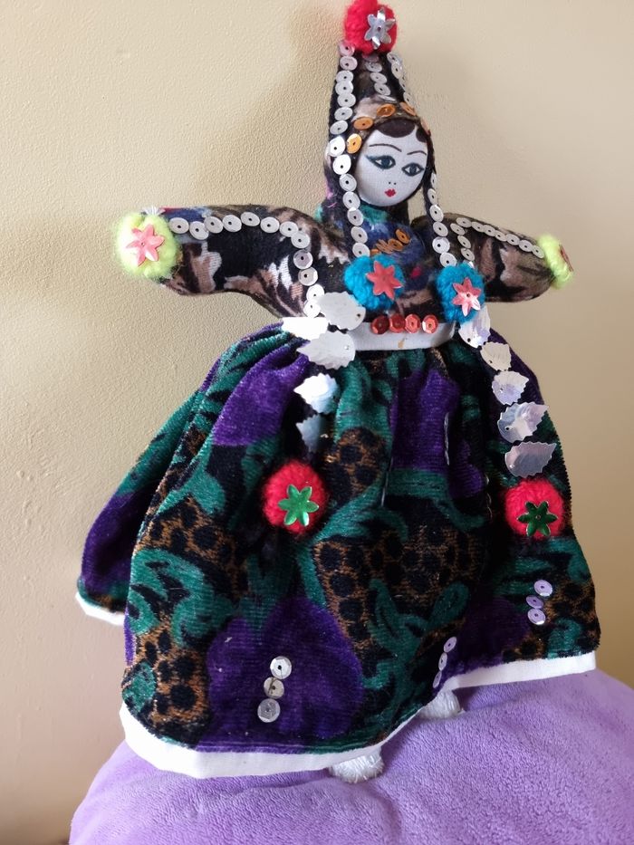 Poupée traditionnelle d'Anatolie - photo numéro 2