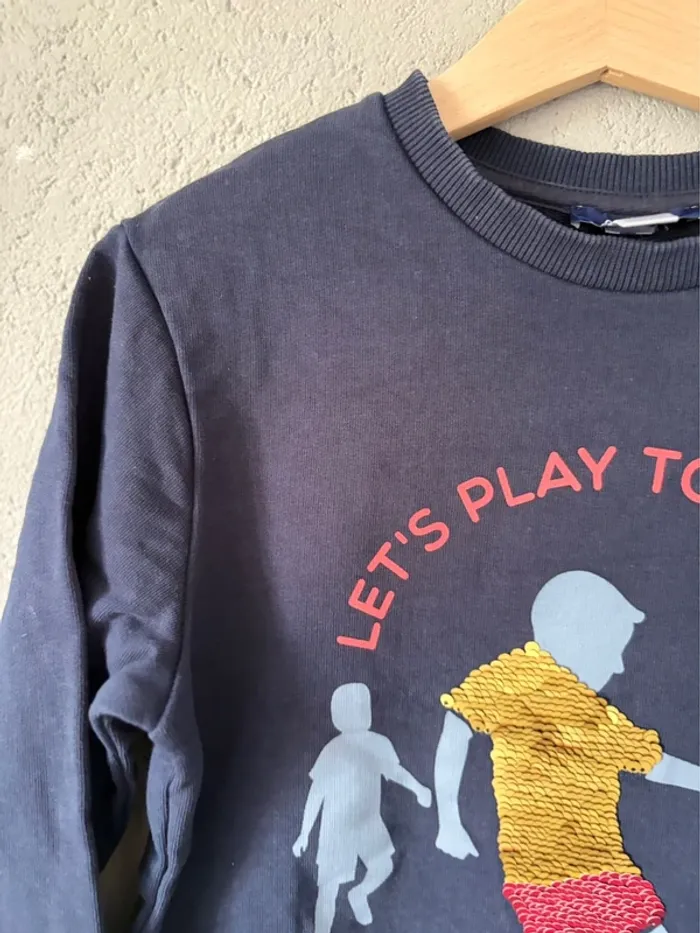 Sweat-shirt Okaidi 10ans 🚗 - photo numéro 3