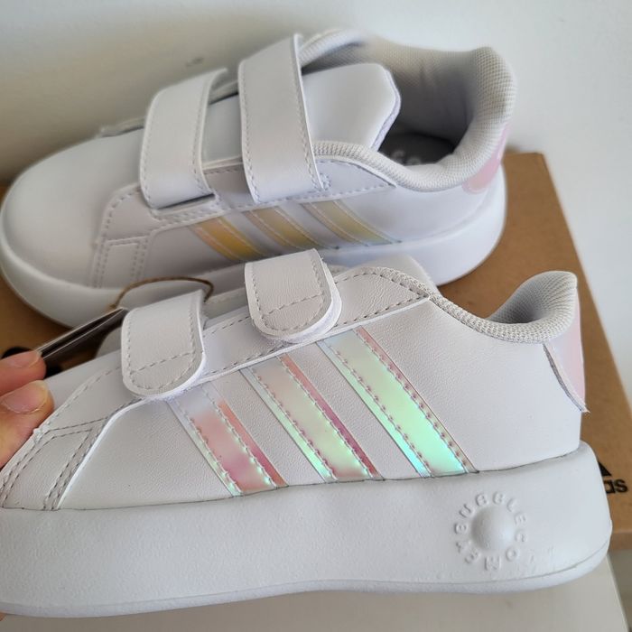 Baskets bébé Adidas Grandcourt - photo numéro 2