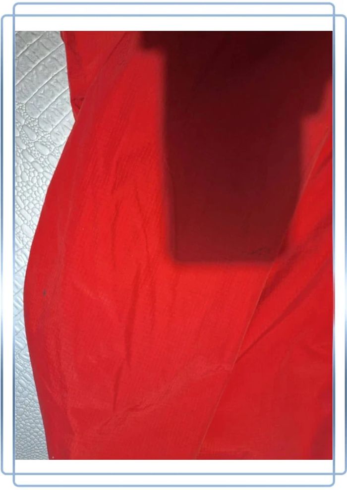 Veste à capuche zippée the north face femme hyvent rouge - taille L - photo numéro 16
