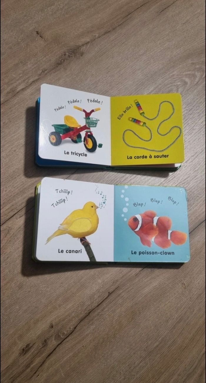 Lot livres imagiers à toucher - photo numéro 4