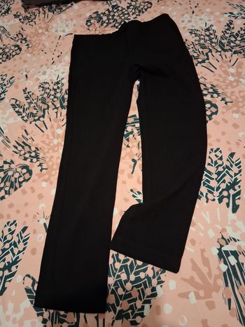 Pantalon tailleur noir