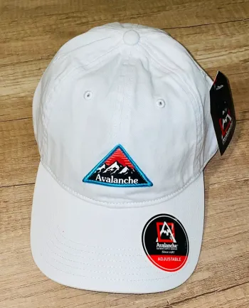 Casquette blanche Avalanche réglable