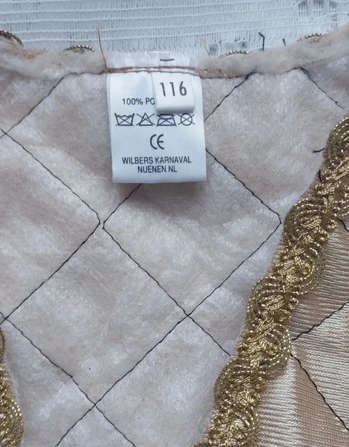 Boléro doré pour fille, neuf, taille 5 ans - photo numéro 2