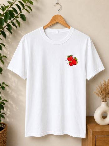 Tee shirt imprimé Strawberry Festival 