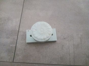 porte manteau bleu ciel en plastique