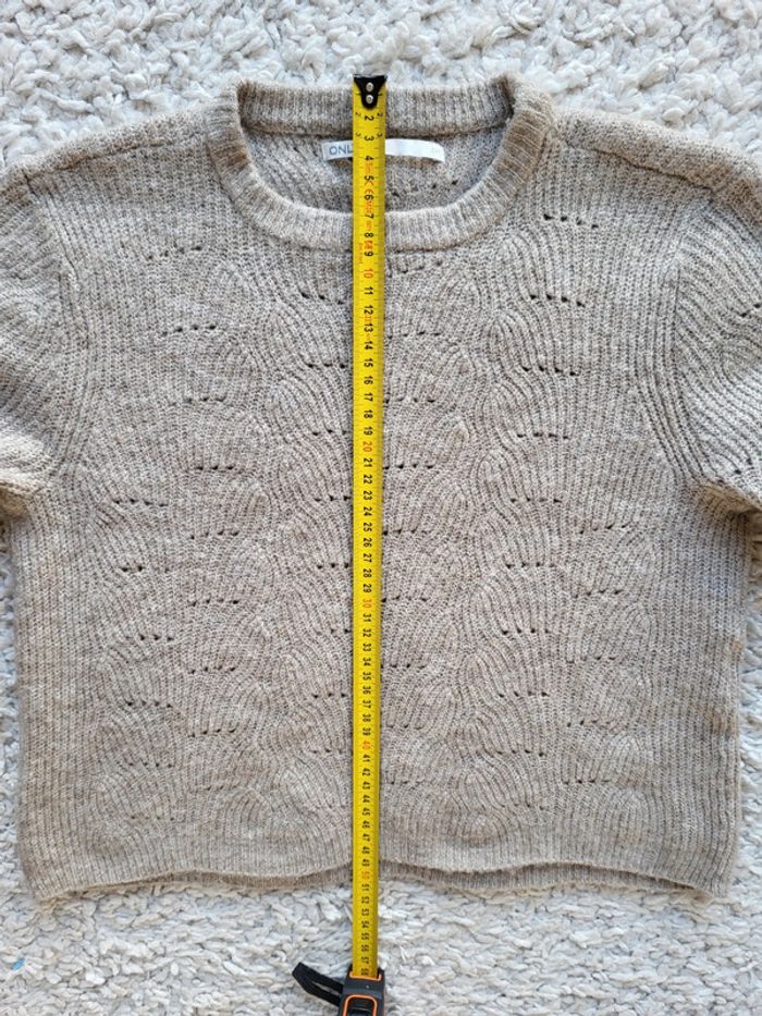 Pull beige doux et chaud Only Taille XXS ou 34 - photo numéro 9