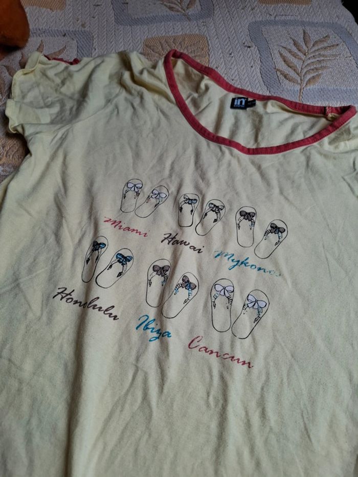 Jolie chemise de nuit femme 100%coton - photo numéro 2