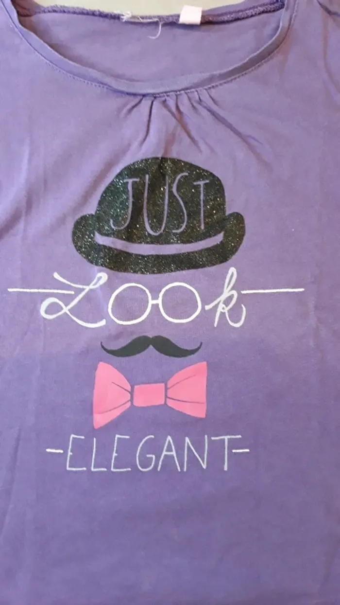 T shirt manche longue 5 ans - photo numéro 2