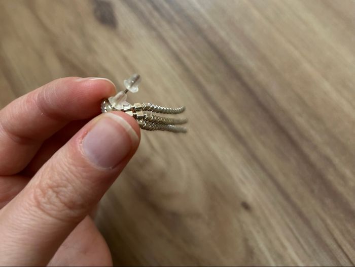 Boucles d’oreilles avec strass Neuves Shein - photo numéro 4