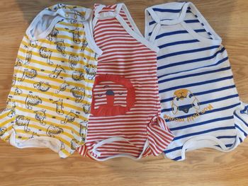 Lot de 3 bodies du pareil au même