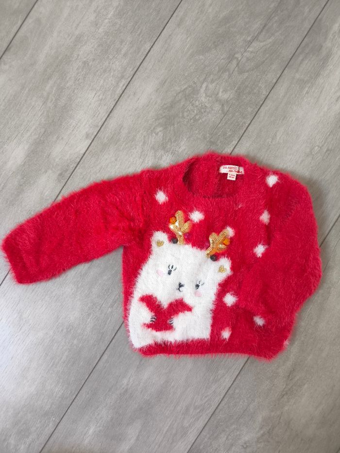 Pull noël rouge