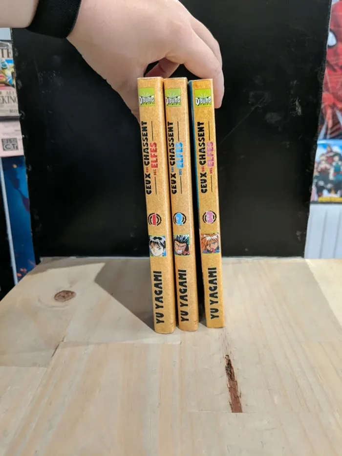 Lot Ceux Qui Chassent Des Elfes - Tome 1 à 3 - photo numéro 2