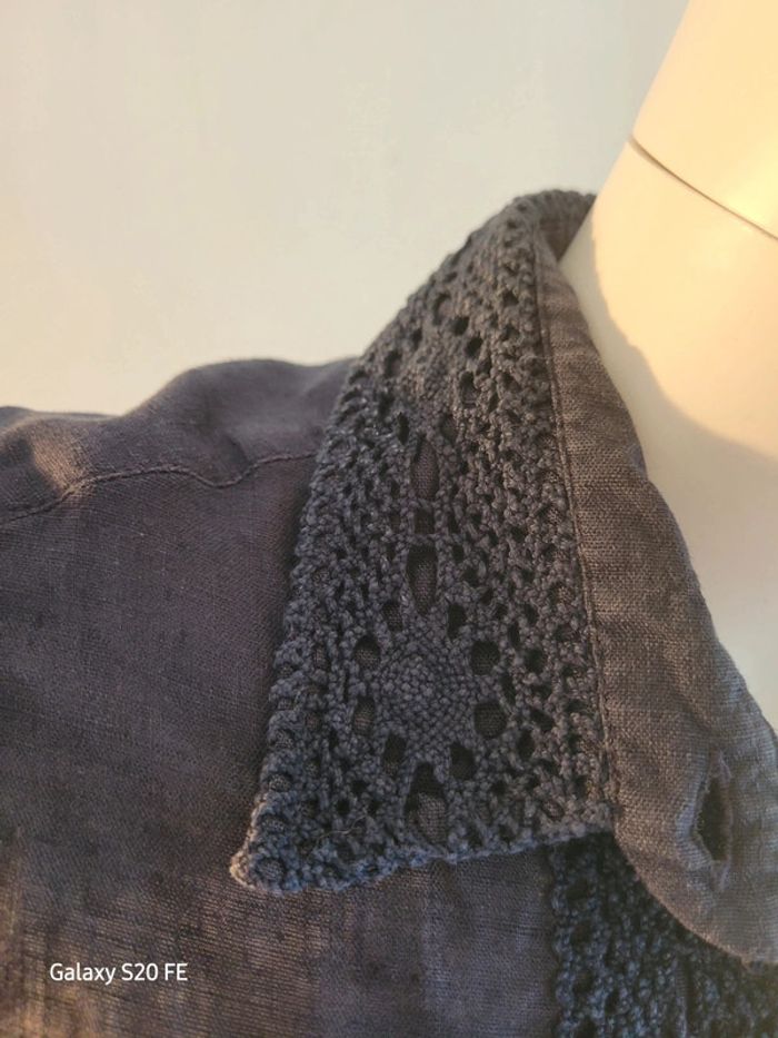 Chemise sans manches en lin - photo numéro 4