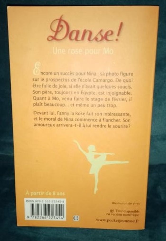 livre DANSE "une rose pour Mo" - photo numéro 2