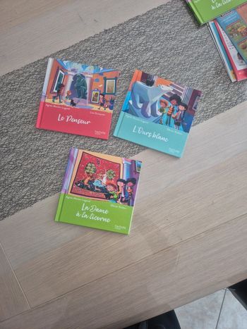 Lot de 3 livres mcdo "le musée magique" neufs