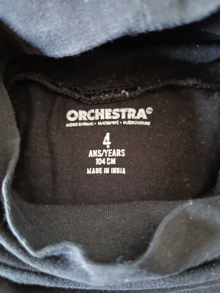 Tee shirt manche longue 4 ans, Orchestra - photo numéro 3