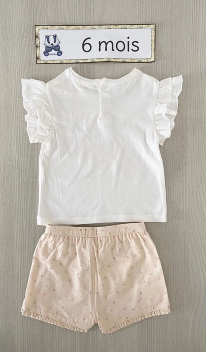 Ensemble d’été assorti BAMBI fille 6 mois - photo numéro 4