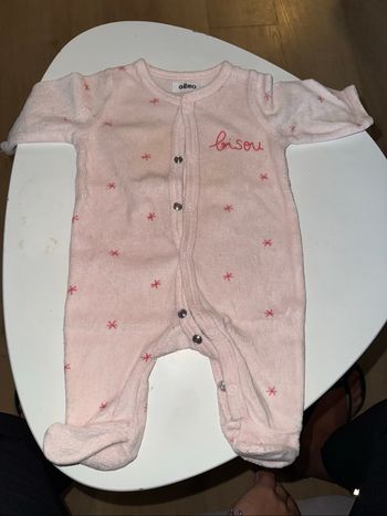 Lot pyjamas fille taille naissance