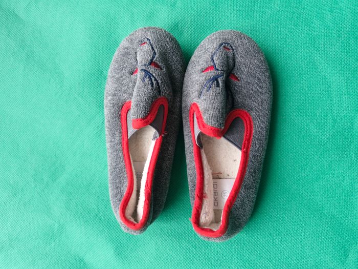 Chaussons 25 Okaïdi Gris Tête de renne - photo numéro 4