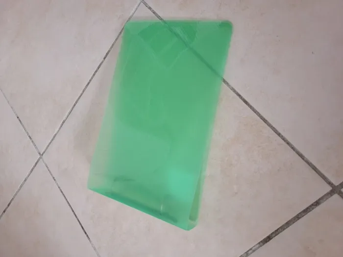 Classeur transparent vert