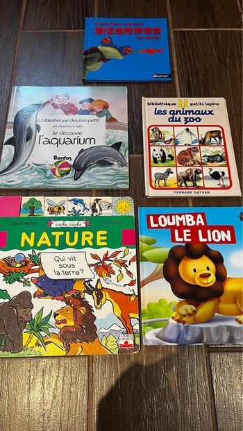 Livres enfants animaux lot