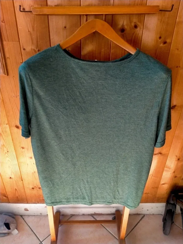 T-shirt vert femme Shein Curve Taille XL - photo numéro 2
